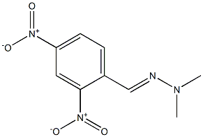 Benzaldehyde, 2,4-dinitro-, 2,2-dimethylhydrazone Structure