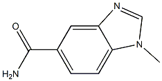 5-Benzimidazolecarboxamide,1-methyl-(7CI) Structure
