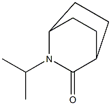 2-Azabicyclo[2.2.2]octan-3-one,2-isopropyl-(7CI) 结构式