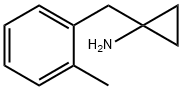 1-(2-甲基苄基)环丙-1-胺 结构式