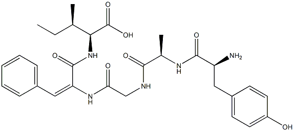 91549-05-2 enkephalin-Leu, dehydro-Phe(4)-
