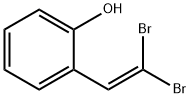 Phenol, 2-(2,2-dibromoethenyl)-,91703-34-3,结构式