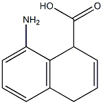 1-Naphthoicacid,8-amino-1,4-dihydro-(7CI) Struktur