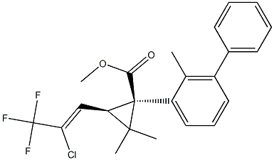 BIFENTHRIN Struktur