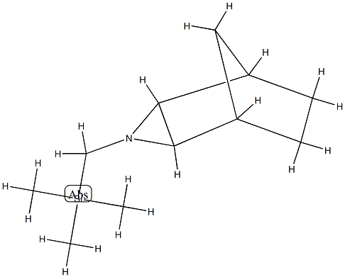 3-Azatricyclo[3.2.1.02,4]octane,3-[(trimethylsilyl)methyl]-(9CI) Struktur