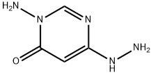 4(3H)-Pyrimidinone,3-amino-6-hydrazino-(9CI) Structure