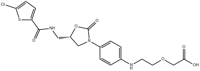 利伐沙班乙酰草酰胺杂质, 931204-39-6, 结构式
