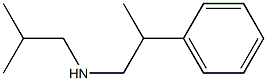 (2-methylpropyl)(2-phenylpropyl)amine Struktur