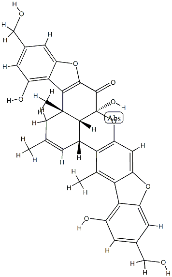 采曲菌素 C, 93395-44-9, 结构式