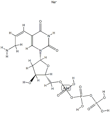 Aminoallyl-dUTP sodium salt
		
	 Structure
