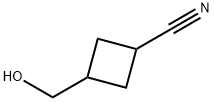 3-(hydroxymethyl)Cyclobutanecarbonitrile Structure