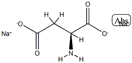 ポリアスパラギン酸Ｎａ 化学構造式