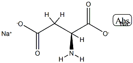 POLY-(ALPHA,BETA)-DL-ASPARTIC ACID SODIUM SALT Structure