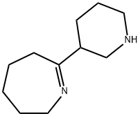 7-Piperidin-3-yl-3,4,5,6-tetrahydro-2H-azepine Struktur