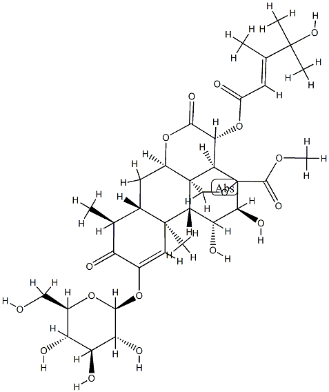 YADANZIOSIDE-C Structure