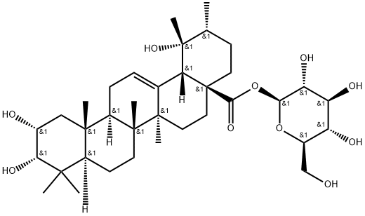 Kaji-ichigoside F1 Structure