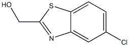 (5-氯-1,3-苯噻唑-2-基)甲醇 结构式