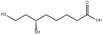 S-(-)-Dihydrolipoic Acid Struktur