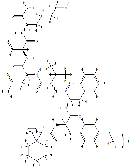 N-(1,3,4,6,7,12b-hexahydro-2H-benzo(b)furo(2,3-a)quinolizin-2-yl)-N-methyl-2-hydroxyethanesulfonamide Struktur
