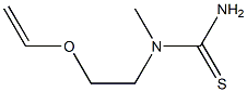 Urea,  1-methyl-2-thio-1-(2-vinyloxyethyl)-  (6CI) Structure