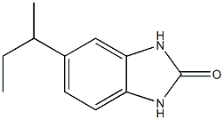 2-Benzimidazolinone,5-sec-butyl-(6CI) Structure