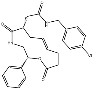 ロボトニキニン 化学構造式