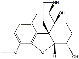 ノル-6-オキシコドール 化学構造式