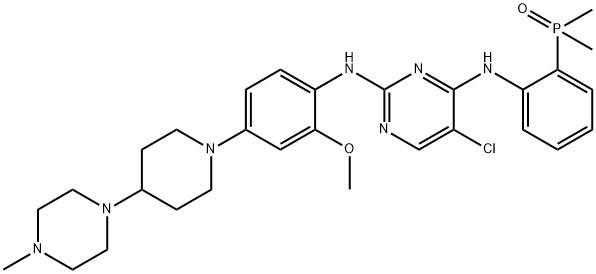 Brigatinib Struktur