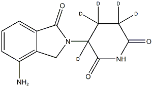 来那度胺-D5, 1227162-34-6, 结构式