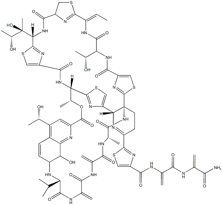 シオマイシンA 化学構造式
