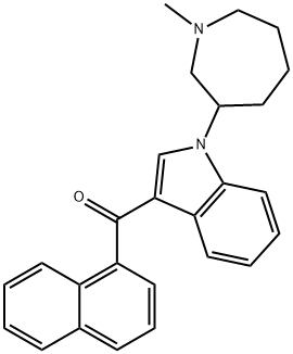 AM1220 azepane isomer Struktur