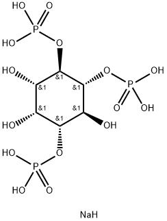 D-myo-Inositol-1,4,5-triphosphate (sodium salt) Struktur