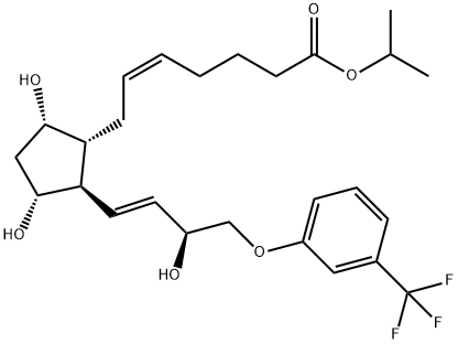 15(S)-Fluprostenol isopropyl ester Struktur