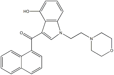 JWH 200 4-hydroxyindole metabolite|JWH 200 4-hydroxyindole metabolite