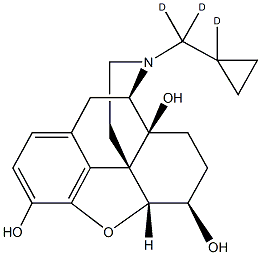 6-Β-纳曲醇D3(纳曲酮杂质6) 结构式