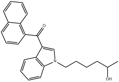 JWH 019 N-(5-hydroxyhexyl) metabolite Structure