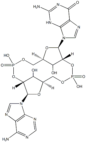 2'2'-cGAMP Structure