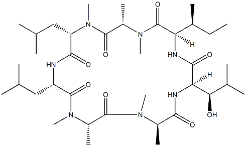 Ternatin heptapeptide Structure