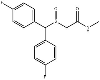 N-methyl-4,4-difluoro-Modafinil Struktur