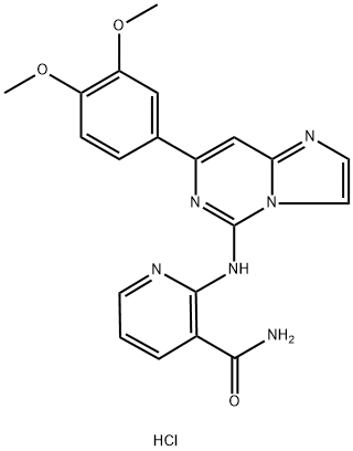 BAY 61-3606 (HYDROCHLORIDE), 1615197-10-8, 结构式