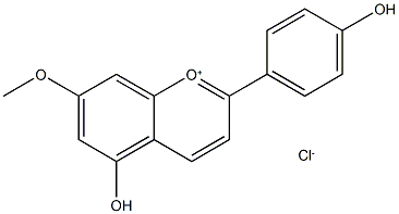 METHOXYAPIGENINIDIN CHLORIDE, 7-(RG), 161773-51-9, 结构式