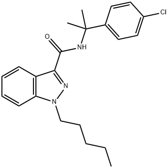 4-chloro CUMYL-PINACA Struktur
