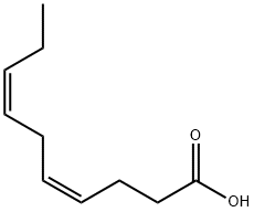 4(Z),7(Z)-Decadienoic Acid Structure
