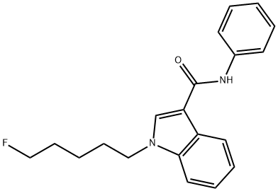 5-fluoro phenyl-PICA, 1776086-01-1, 结构式