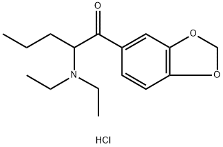 N,N-Diethylpentylone (hydrochloride),17763-15-4,结构式