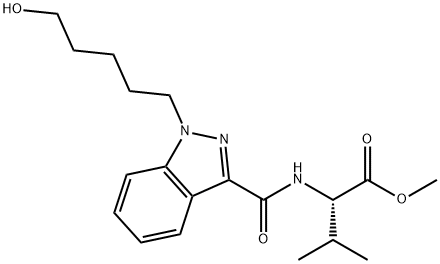 5-fluoro AMB metabolite 2 结构式