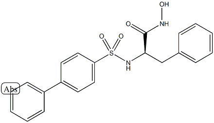 MMP-2/MMP-9 INHIBITOR II;MATRIX METALLOPROTEINASE-2/MATRIX METALLOPROTEINASE-9 INHIBITOR II, 193807-60-2, 结构式