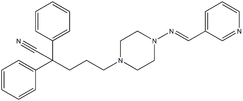 ALPHA,ALPHA-二苯基-4-[(3-吡啶亚甲基)氨基]-1-吡嗪戊腈