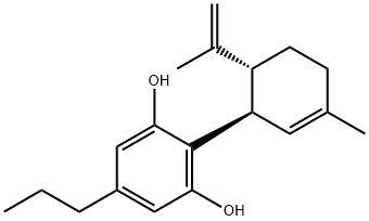 次大麻二酚 结构式