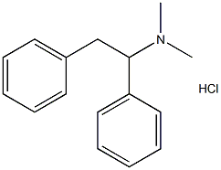 (±)-Lefetamine (hydrochloride) Structure